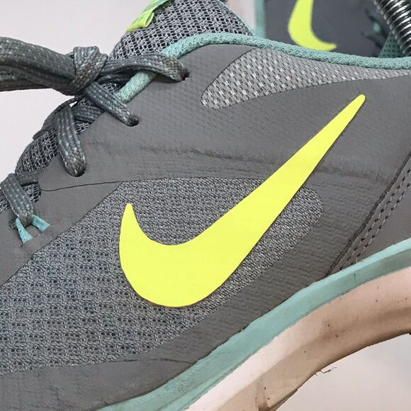 Nike Flex Trainer 5 Running Shoes 724858-004 Women's 7.5 Gray Lace Up Sneakers - Picture 12 of 13